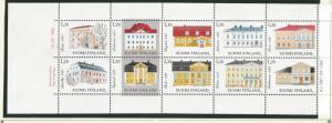 FINLAND 672 MNH BOOKLET PANE [D5]