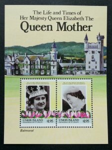 St. Vincent The Life And Times Of H.M Queen 1985 Royal (ms) MNH