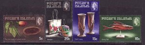 Pitcairn Is.-Sc#91-4- id9- unused NH set-Handicrafts-1968-please note that there