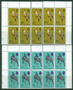 Cayman Inseln : 1974. Scott #322-27 Vögel. 10 Komplett Sets VF MNH Katze