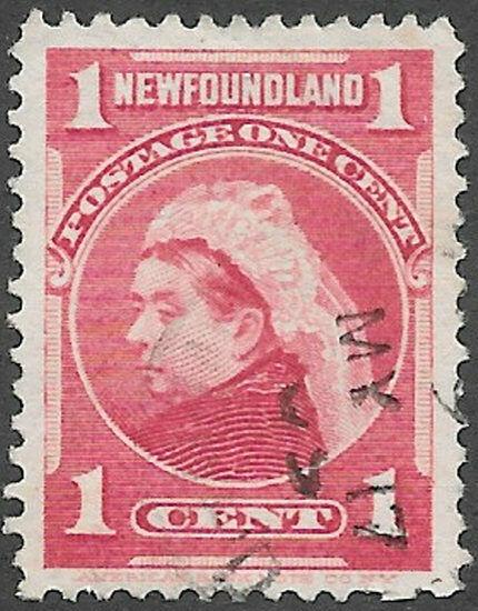 Newfoundland Scott Number 79 VF Used