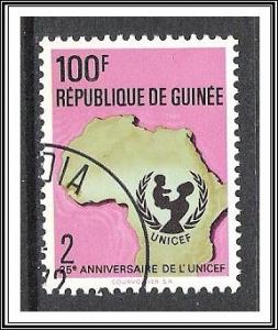 Guinea #592 Unicef Anniversary CTO NH