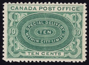 Canada Scott E1 Mint LH OG Lot # AC7027