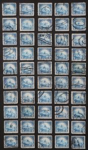 U.S. Used #572 $2 Capitol Lot of 50.  Choice!  Scott: $450.00