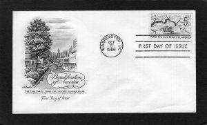 1318 Beautify America, FDC Artmaster cachet