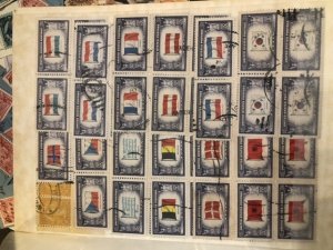 W.W Stamps In Stock Book + Some VERY OLD U.S Might Find Some Gems