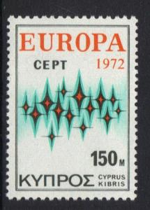 Cyprus   #382    MNH    1972   Europa  150 m