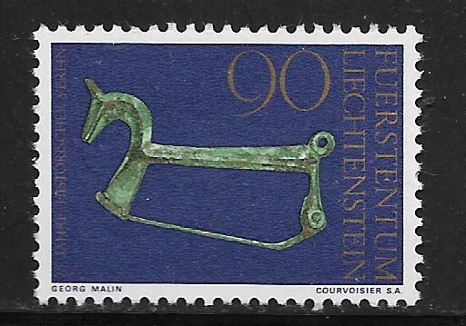 LIECHTENSTEIN, 589, MNH,ROMAN FIBULA