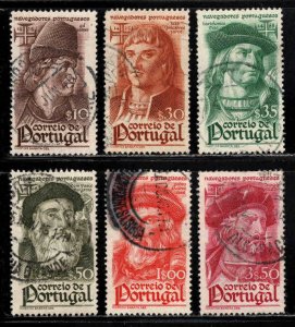 Portugal #642-49 ~ Short Set 6 of 8 ~ Used, MX  (1945)