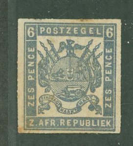 Transvaal #26 Unused Single