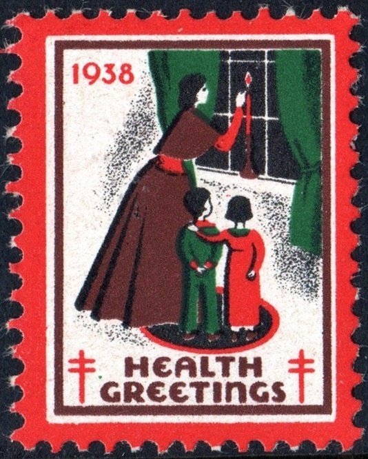 WX92 Christmas Seal (1938) MNH