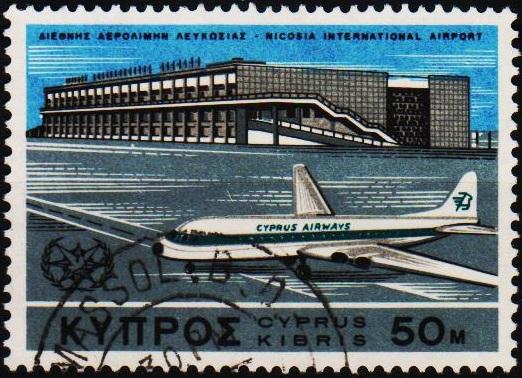 Cyprus. 1967 50m S.G.311 Fine Used