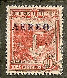 Colombia       Scott  C231      Overprint       Used