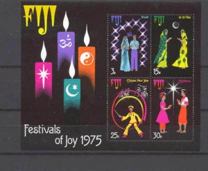 Fiji 360a MNH s/s Christmas/Chinese New Year SCV7