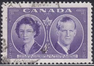 Canada 315 Royal Visit To Canada 1951