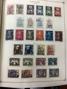 INTERNATIONAL COLLECTION IN SCOTT ALBUM – PORTUGAL TO RUSSIA – 423335