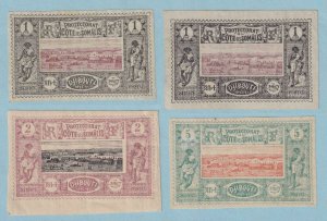 SOMALI COAST 6, 6a, & 9  MINT NO GUM - 7a MINT HINGED CREASE - VERY FINE! - V520