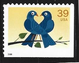 US #3976, Love, M-NH*-