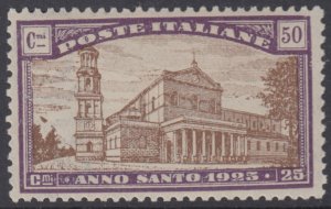 Italy Regno - Sassone n.171b Letter in Watermark MNH** Rara