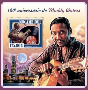 2015 MOZAMBIQUE MNH. MUDDY WATERS     |  Michel Code: 7764 / Bl.992