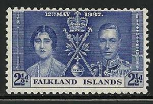 Falkland Islands #83, Mint Hinge