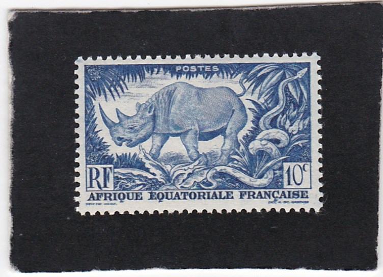 French Equatorial Africa #166  unused