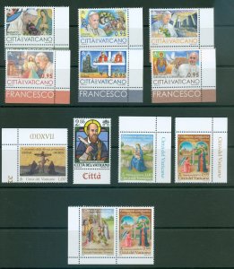 Vatican City 2017 Compete MNH Year Set