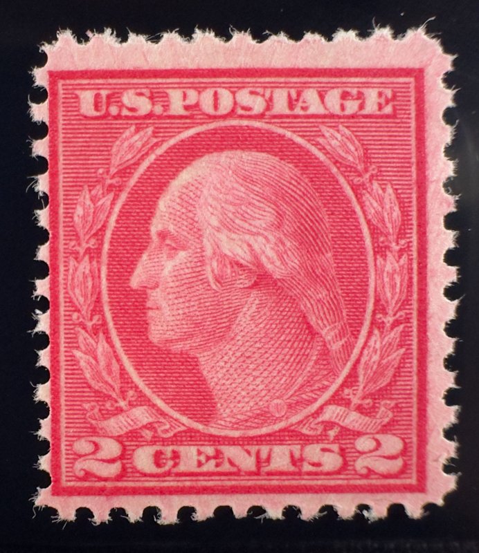 US Scott #546 Carmine Rose F M NH OG with PSE Certificate