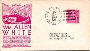 USS Norton Sound - 9.20.1948 - WM Allen White - F48871