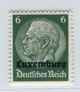 GERMANY; LUXEMBOURG OCCUPATION 1940 Hindenburg MINT MNH 6pf. value