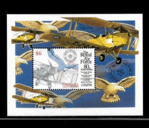 Grenadines 1998 - Royal Air Force - Souvenir Stamp Sheet - Scott #2065 - MNH