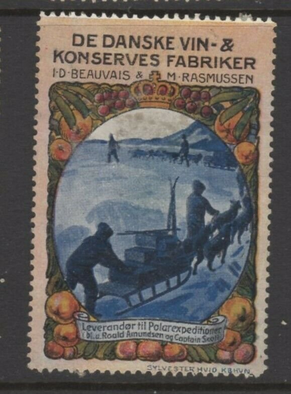 Danish Wine & Canning Factories - Supplier to Amundsen's Polar Expedition - NG