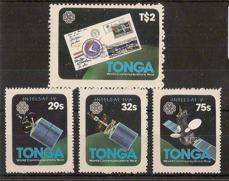 Tonga 1983 Communications SG847-850 MNH