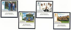 ST HELENA 2014 Commonwealth Games; Scott 1093=06, SG 1223-26; MNH