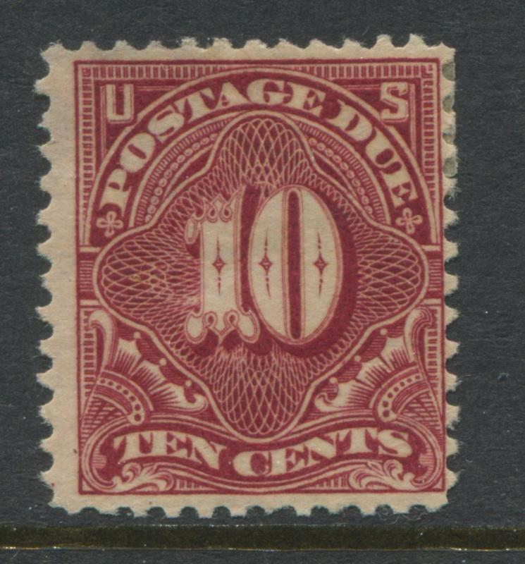USA 1910 10 cents deep claret Postage Due mint o.g. hinged