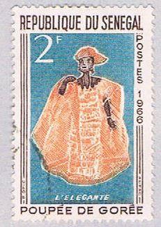 Senegal 262 Used Elegant Woman 1966 (BP3009)