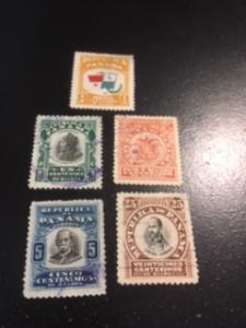 Panama sc 185-187,189,192 u