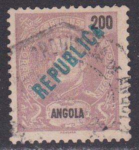 Angola Sc #167 Used