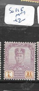 MALAYA  JOHORE     (PP2305B)  21C    SG 115      MOG