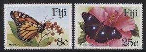 Fiji 1985 Butterfly set Sc# 523-26 NH