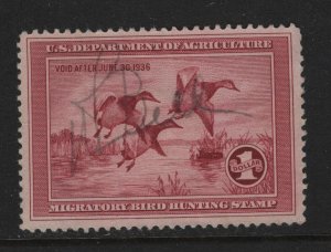 RW2 VF-XF used neat cancel with nice color cv $ 160 ! see pic !