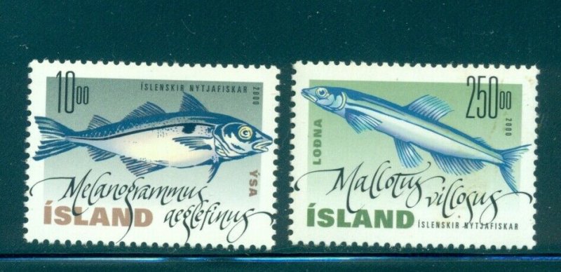 Iceland - Sc# 915-6. 2000 Fish. MNH. $9.50.