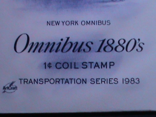 ​UNITED STATES 1981 SC# 1897 OMNIBUS 1880S FDC-MNH VF WE SHIP TO WORLDWIDE.