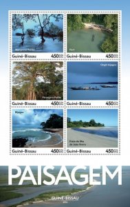 GUINEA BISSAU - 2016 - Local Scenes - Perf 6v Sheet - Mint Never Hinged