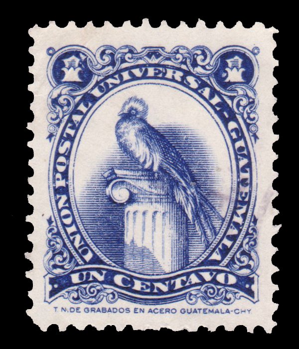 GUATEMALA STAMP 1954. SCOTT # 354. USED. # 5