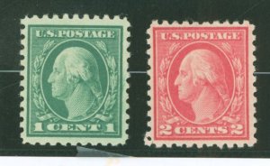 United States #462-463 Unused Multiple