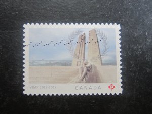 Canada #2982 Battle Of The Vimy Ridge  Nice stamps  {ca606}