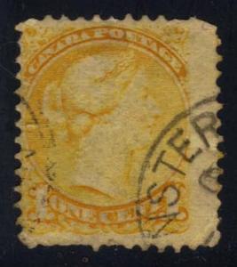 Canada #35 Queen Victoria - used (1.25)