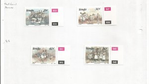 VENDA - 1989 - Traditional Dances - Perf 4v Set - Mint Light Hinged