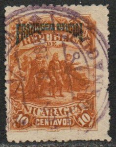 Nicaragua Sc #O24 Used